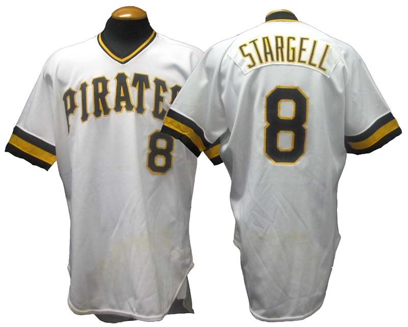 Lot Detail - 1986 Willie Stargell Pittsburgh Pirates Game-Used Jersey
