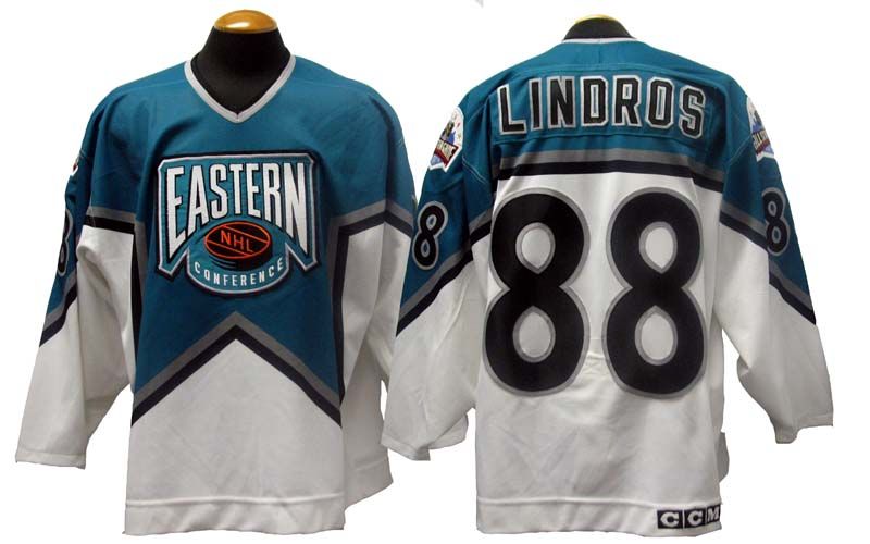 Eric Lindros Quebec Nordiques Draft Hockey Jersey