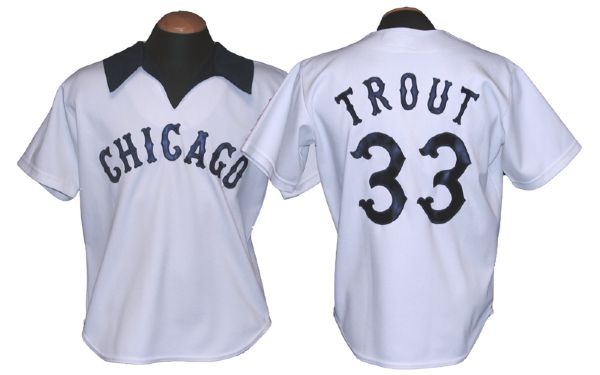 Lot Detail - 1978-79 Steve Trout Chicago White Sox Game-Used Home Jersey