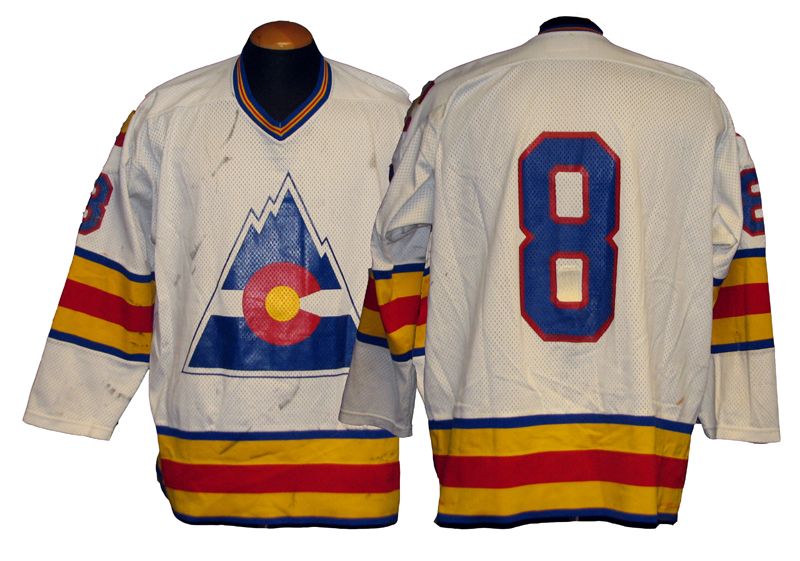 Lot Detail - 1977-82 Colorado Rockies NHL Game-Used Jersey