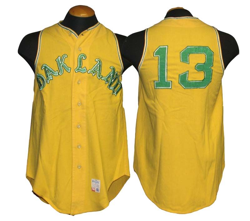 Lot Detail - 1968 John Blue Moon Odom Oakland A's Game-Used