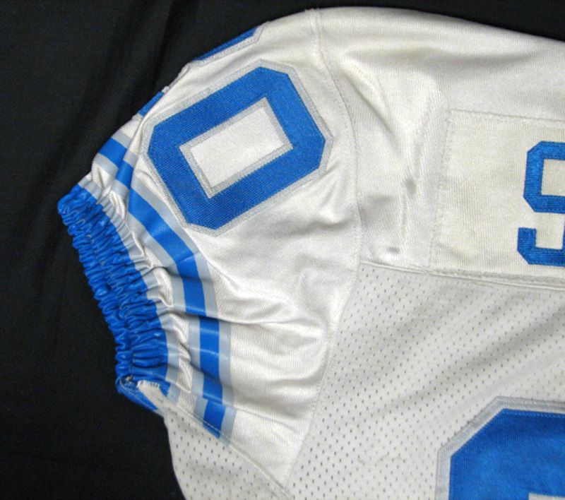 1998 Barry Sanders Game Worn Detroit Lions Jersey & Pants, MEARS, Lot  #80091