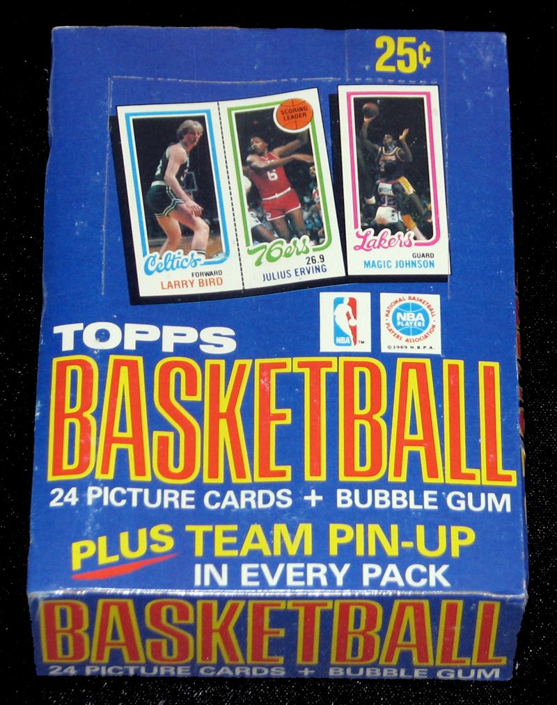 Lot Detail Topps Basketball Full Unopened Wax Box