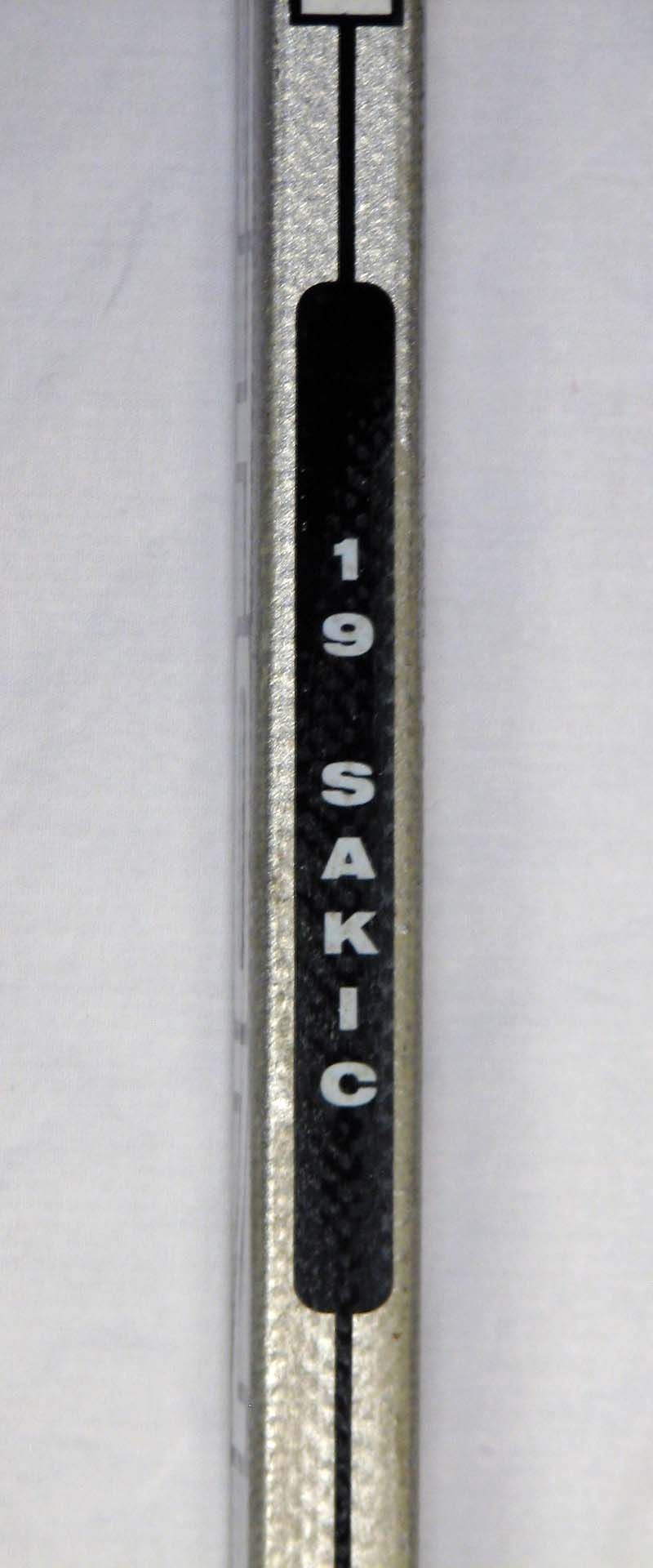 Joe Sakic Colorado Avalanche Red Easton Game Used Stick