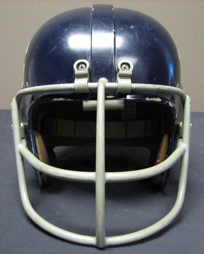 Lot Detail - Early 1970s Chicago Bears Game-Used Football Helmet Attributed  to Linzy Cole