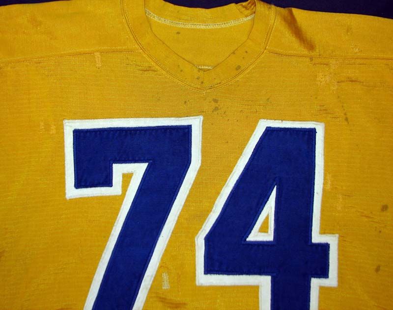 1952-53 Len Teeuws Game Worn Los Angeles Rams Jersey. Football, Lot  #56741