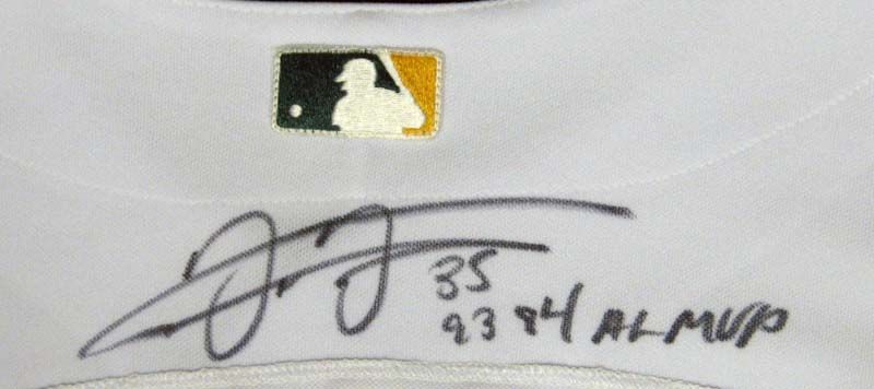 Lot Detail - 2006 Frank Thomas Oakland Athletics Game-Used and Signed Jersey  LOA JSA