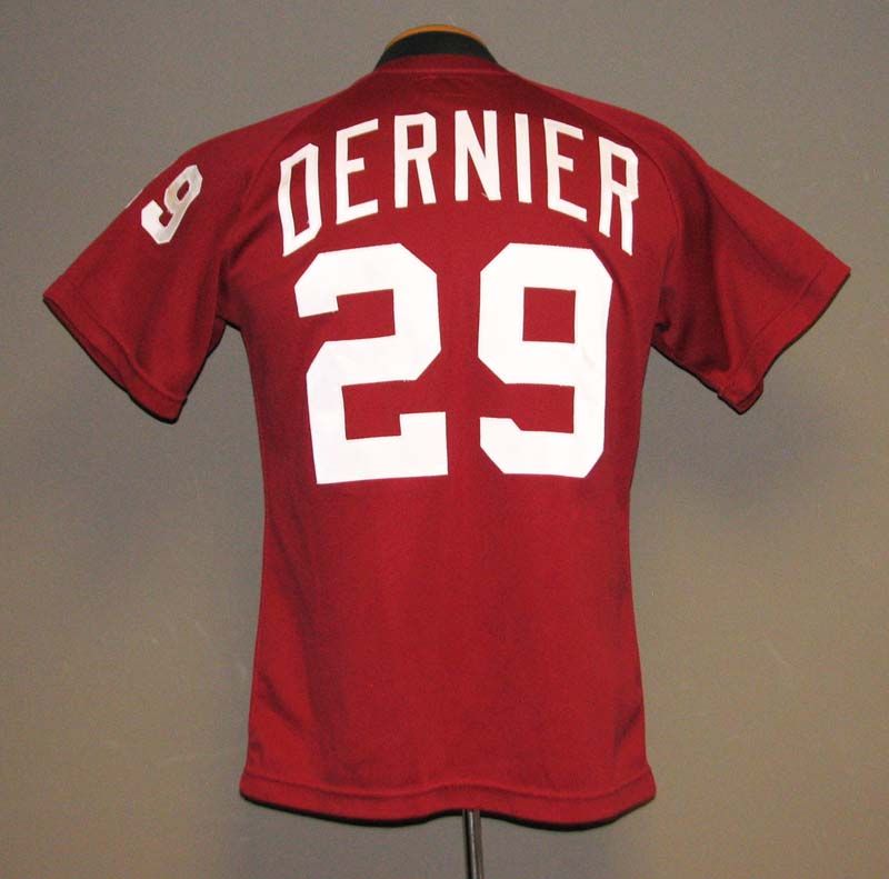 Lot Detail - 1983 Bob Dernier Game Used BP Jersey