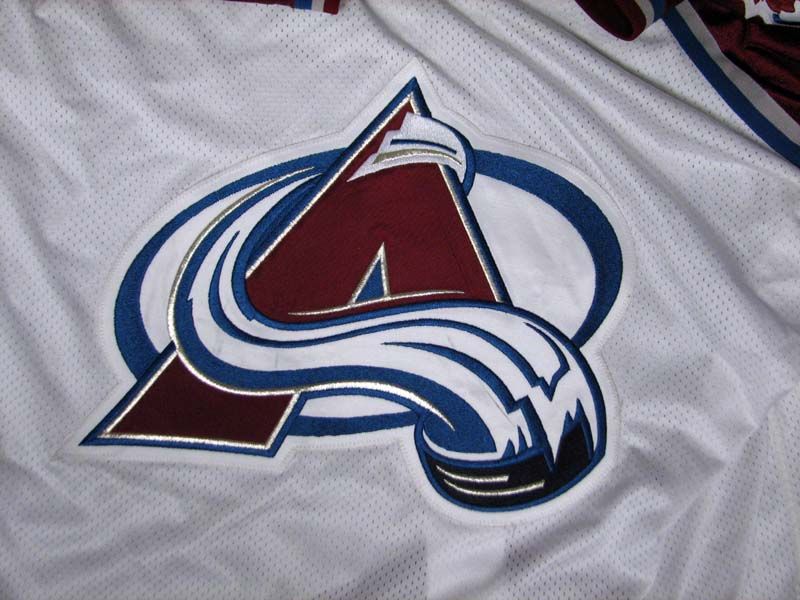 1998-99 Adam Foote Game Worn, Signed Colorado Avalanche Jersey