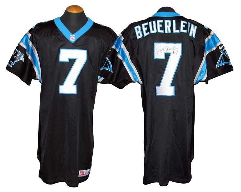 Lot Detail - 1997 Steve Beuerlein Carolina Panthers Game-Used and