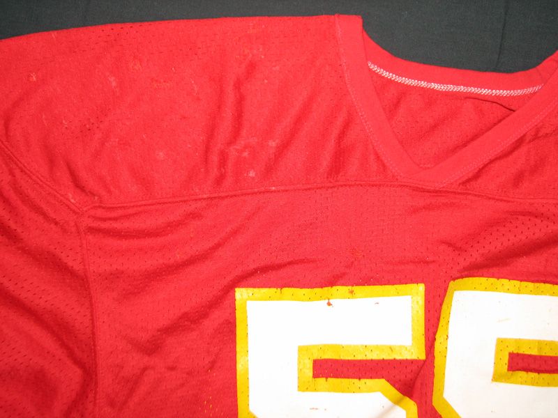 Lot Detail - 1976-79 Dave Rozumek Kansas City Chiefs Game-Used Jersey