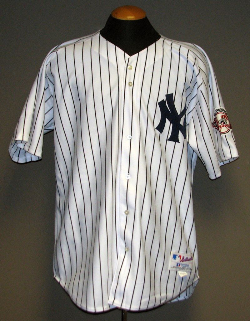 Lot Detail - 2003 Roger Clemens New York Yankees Game-Used Jersey