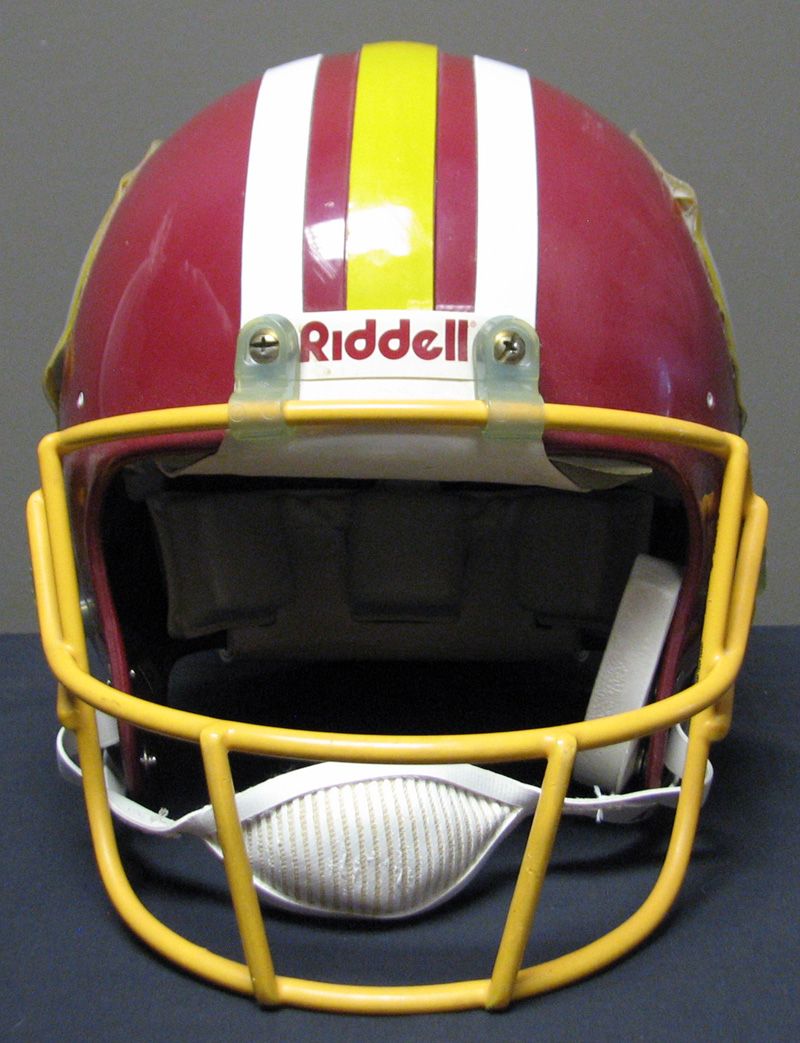 Lot Detail - 1990 Mark Rypien Washington Redskins Game-Used Helmet