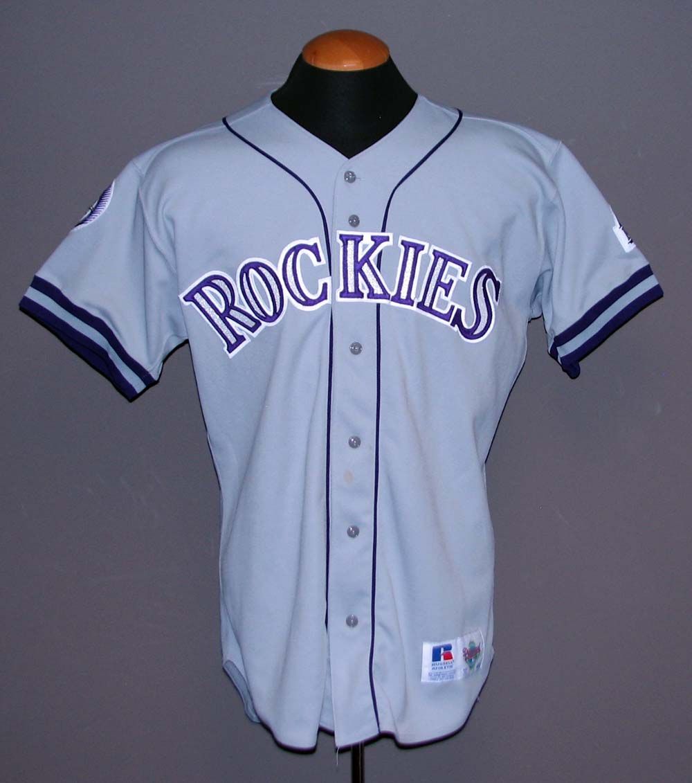 Colorado Rockies Vintage 90s Never Worn Game Jersey Made by 