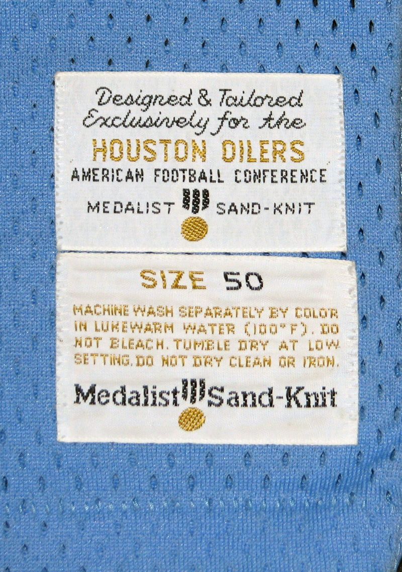 Lot Detail - 1982 George Reihner Houston Oilers Game-Used Jersey