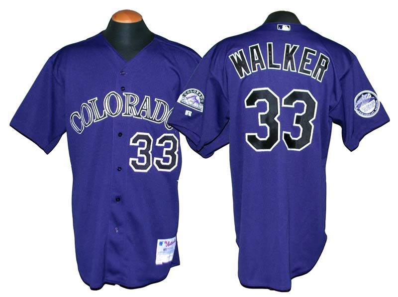 larry walker rockies jersey