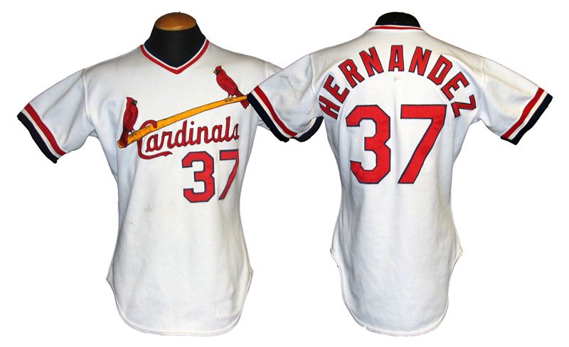 Lot Detail - 1982 Keith Hernandez St. Louis Cardinals Game-Worn Jersey