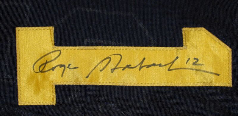 Lot Detail - Exceedingly Important 1962 Roger Staubach Autographed Navy  Football Game-Used Jersey With Jersey Style Photo Match