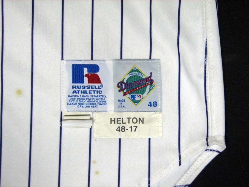 Todd Helton Game Worn HR Jersey