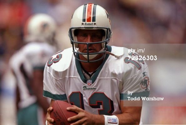 Circa 1991 Dan Marino Game Worn Miami Dolphins Helmet