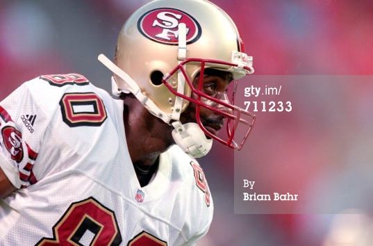 Lot Detail - Jerry Rice 1995 San Francisco 49ers Game Used & Signed Helmet  - Record Season, Photo Matched (RGU LOA)