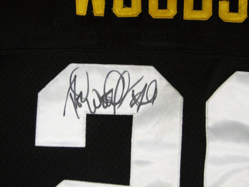 1992 Rod Woodson Game Worn Pittsburgh Steelers Jersey. Football, Lot  #50720