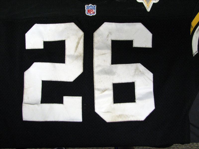 Lot Detail - 1995 Rod Woodson Pittsburgh Steelers Game-Used & Autographed  Home Jersey (JSA)