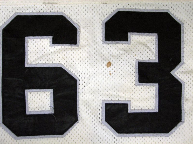 Lot Detail - 1980-81 Gene Upshaw Oakland Raiders Game Worn Jersey