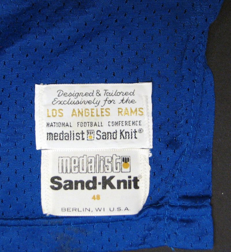 Lot Detail - 1992 Eric Dickerson LA Raiders Game-Used Jersey (Repairs •  Neck Alteration & Hand Warmers)