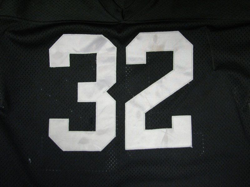 Marcus Allen Oakland Raiders Game Used Home Memorabilia