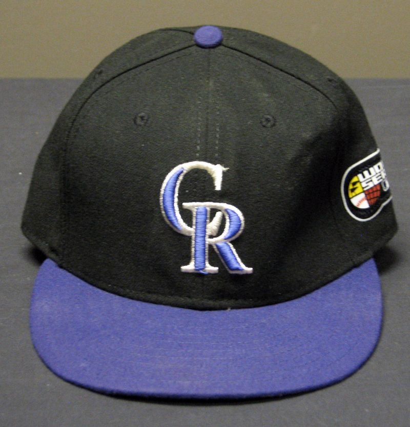 rockies 2007 world series hat