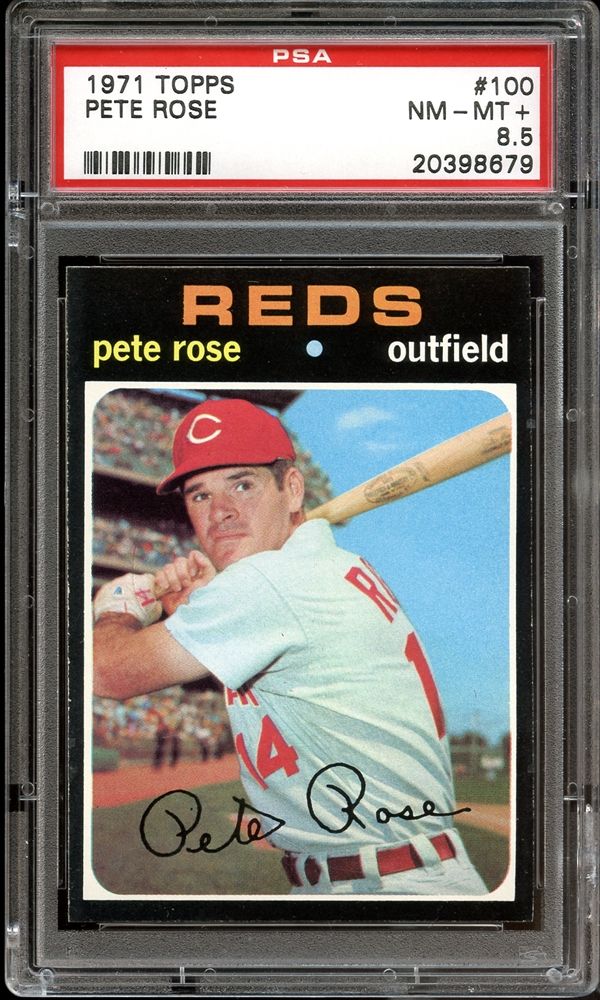 1983 Fleer #171 Pete Rose - NM-MT