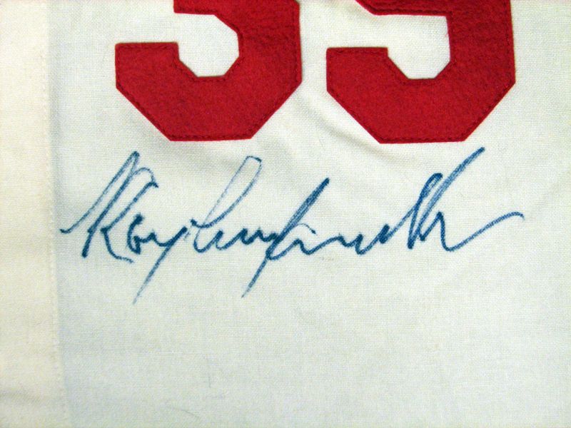 Roy Campanella Autographed Brooklyn Mitchell & Ness Baseball Jersey - JSA  LOA