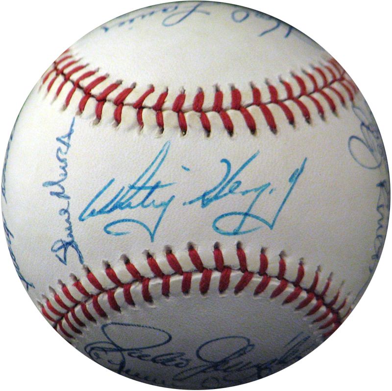 Lot Detail - 1982 World Champion St. Louis Cardinals Team-Signed ONL (Feeney) with (18) Signatures