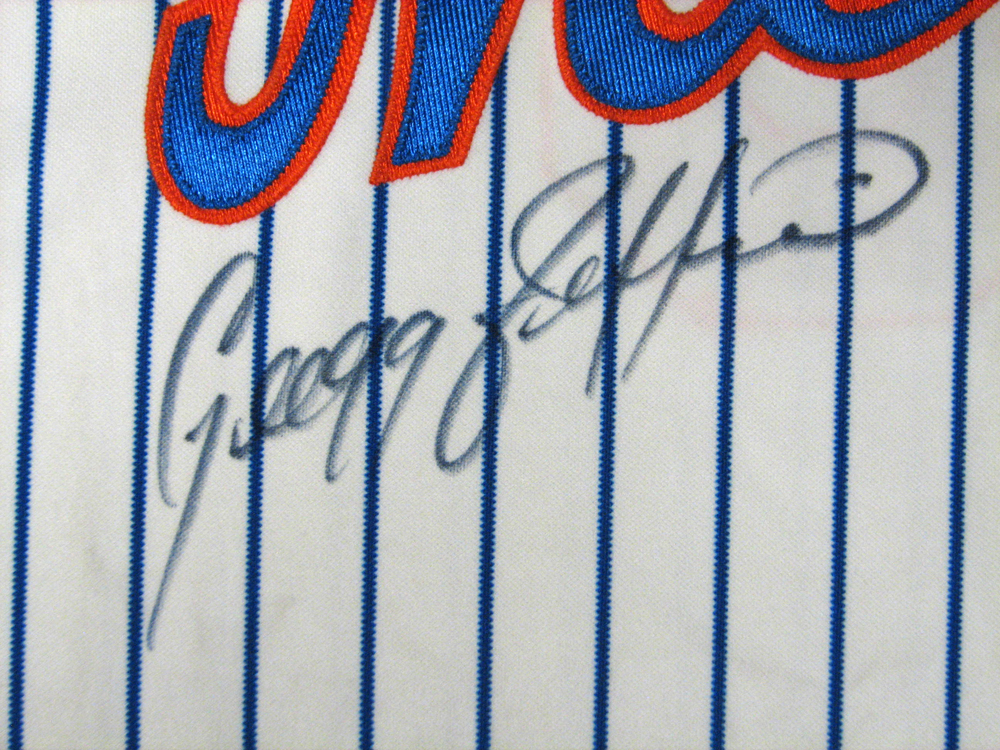 Lot Detail - 1990 Gregg Jefferies New York Mets Game-Used and Signed Jersey  PSA/DNA