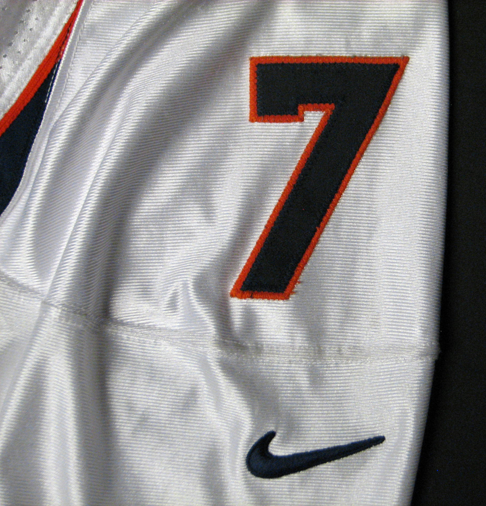 Lot Detail - 1998 John Elway Denver Broncos Game-Used White Road Jersey