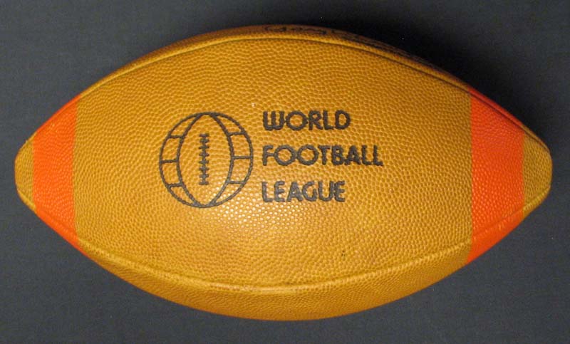 An Uncommon 1974 WFL (World Football League) Original Spalding