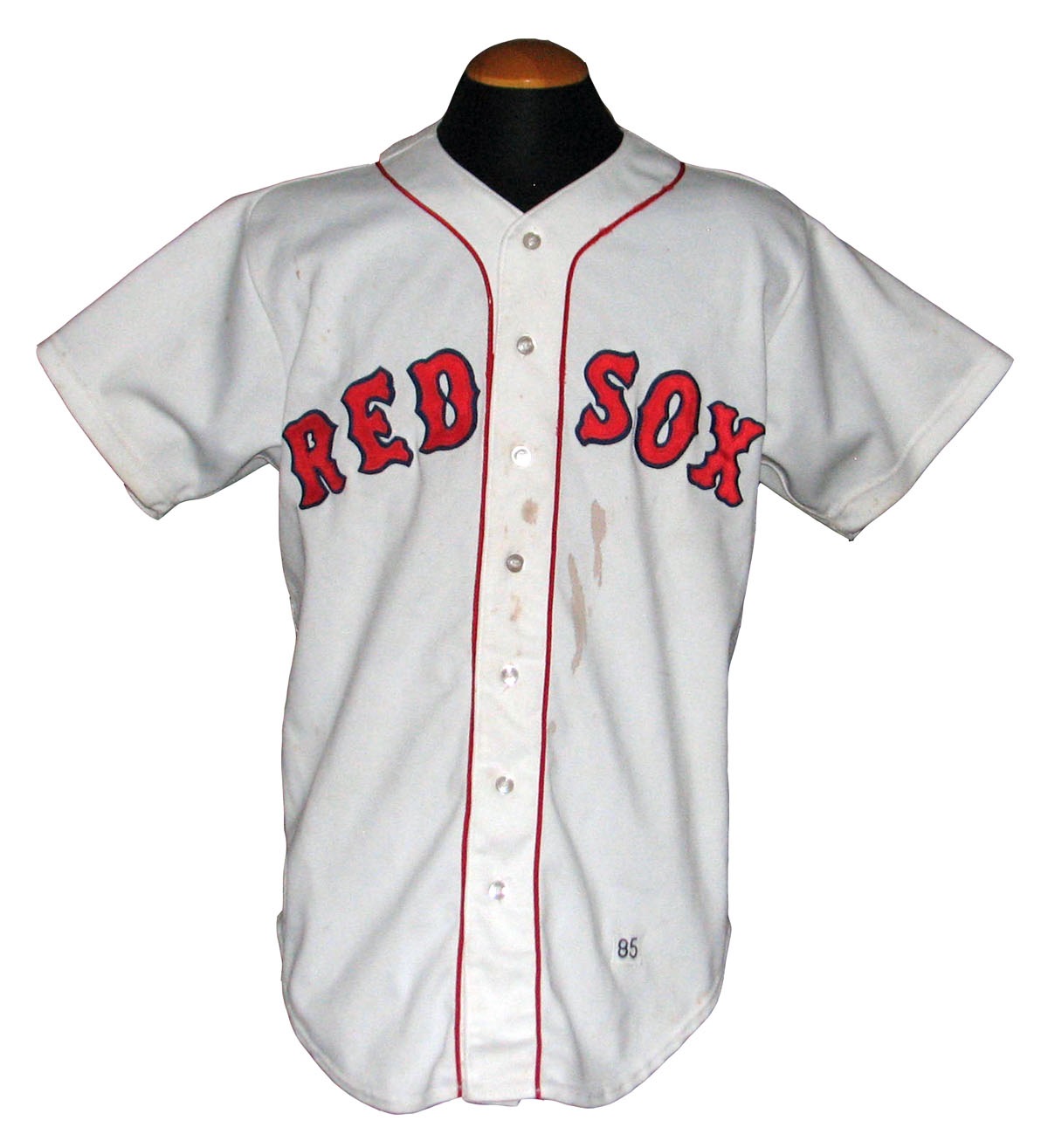 Lot Detail - 1989 Roger Clemens Boston Red Sox Game-Used Home Jersey