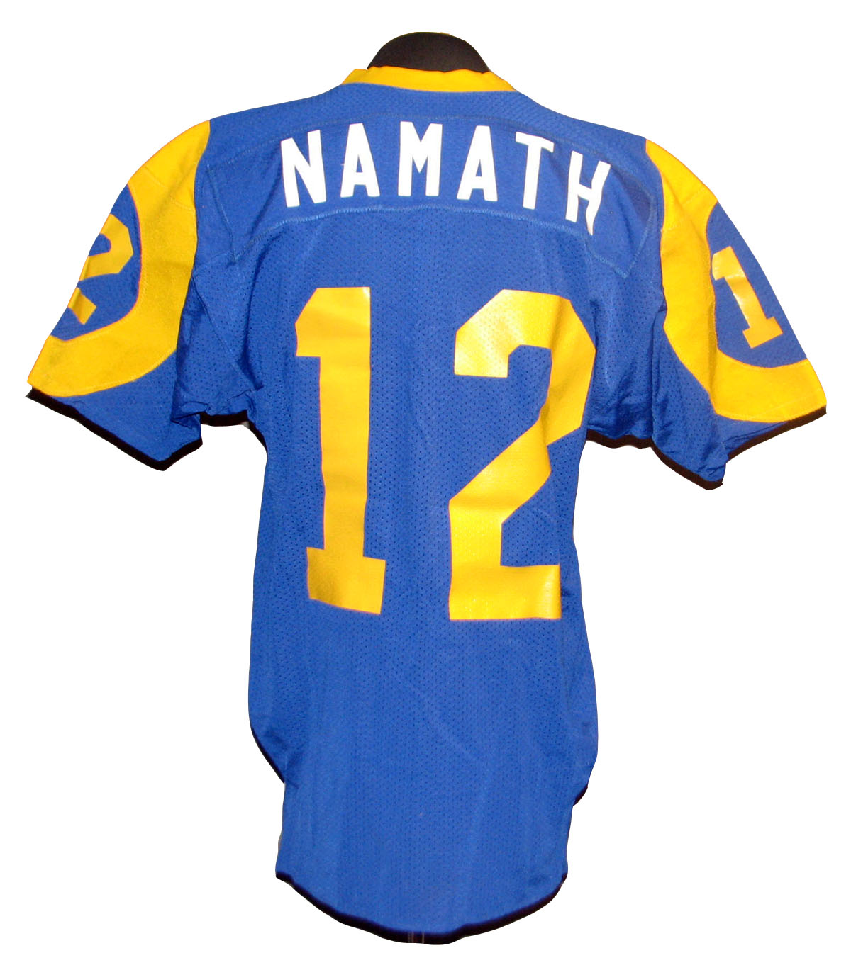 1977 Los Angeles Rams - Joe Namath Practice Training-Worn