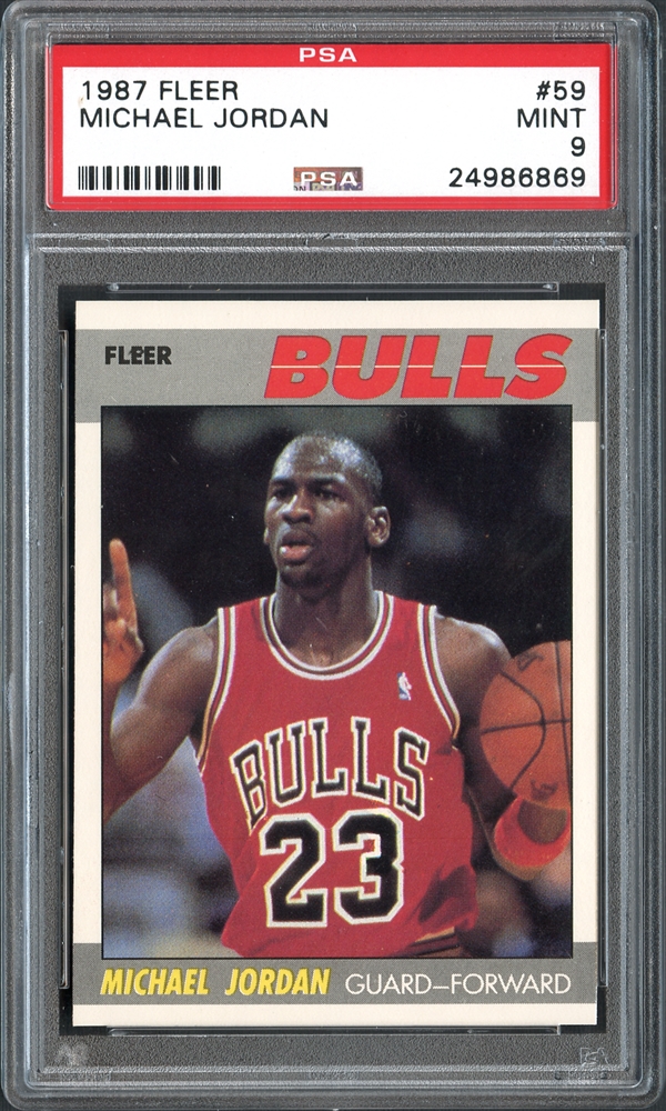 michael jordan 1987 fleer card value