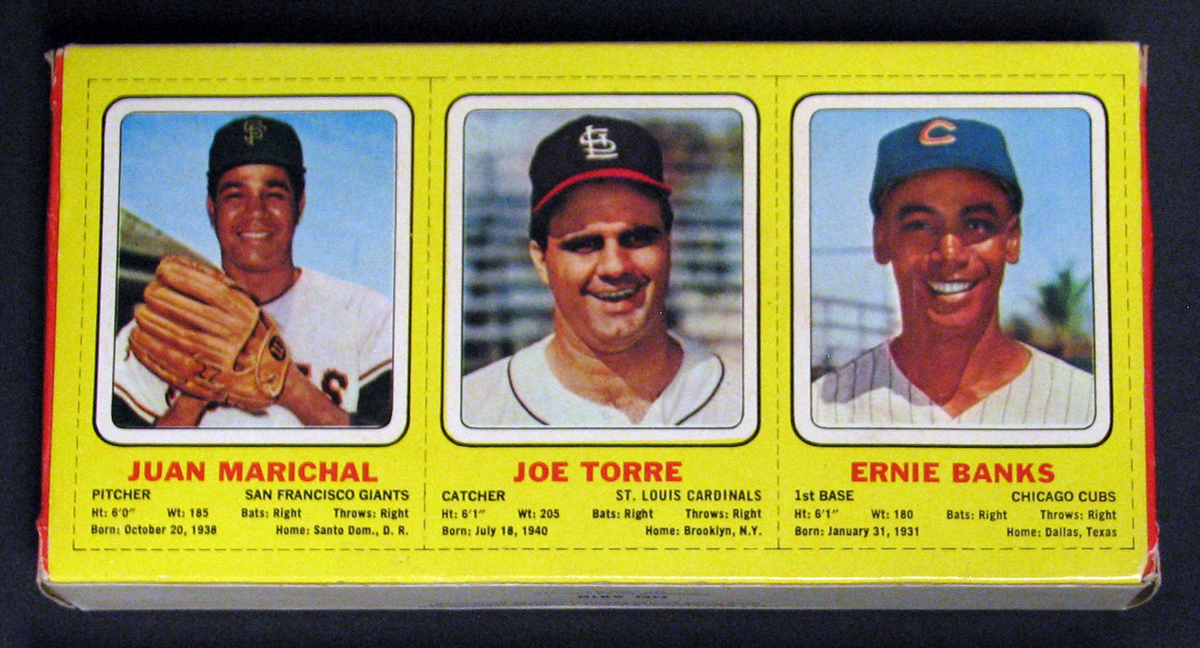 Lot Detail - 1969 Transogram Complete Three-Player Box With Marichal ...