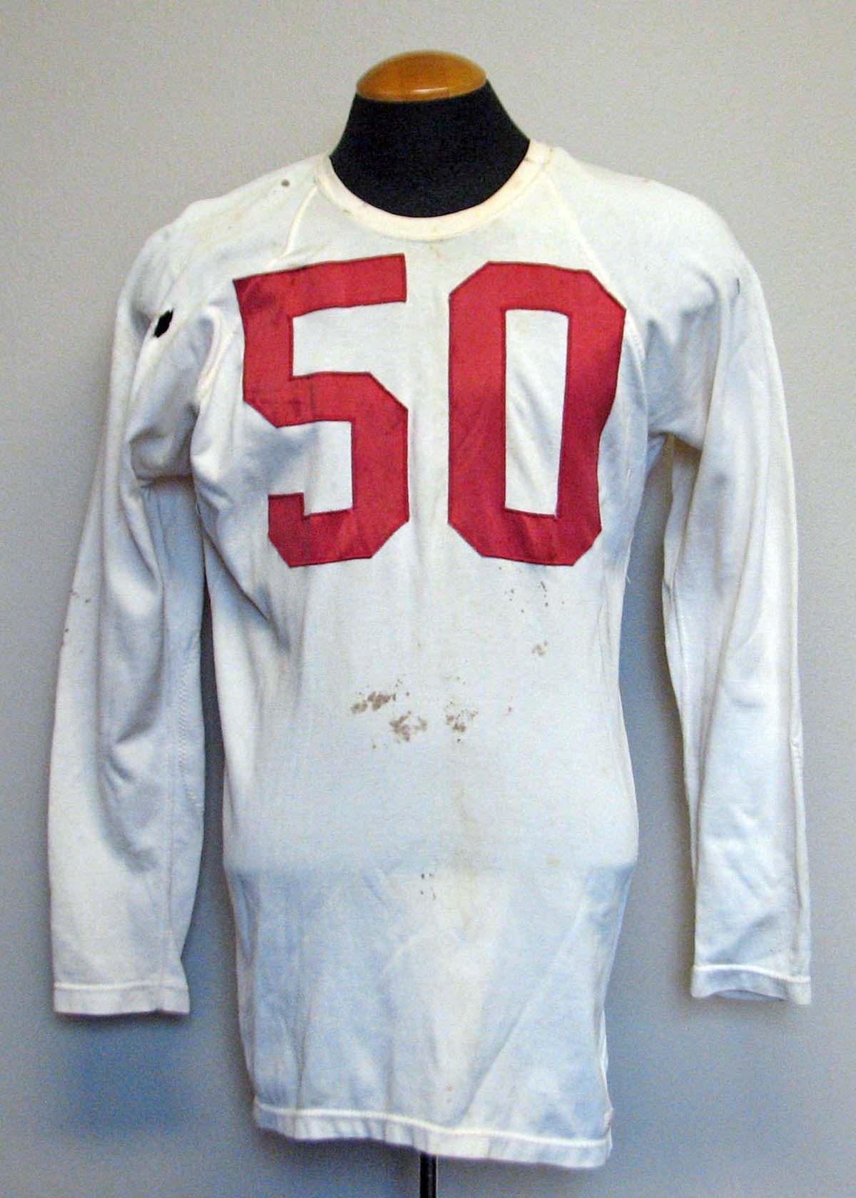 Lot Detail - 1950s Chicago Cardinals Game-Used Jersey