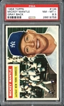 1956 Topps #135 Mickey Mantle PSA 8.5 NM/MT+