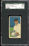 1914 T213-2 Coupon Hal Chase with Trophy Buffalo SGC 30 GOOD 2