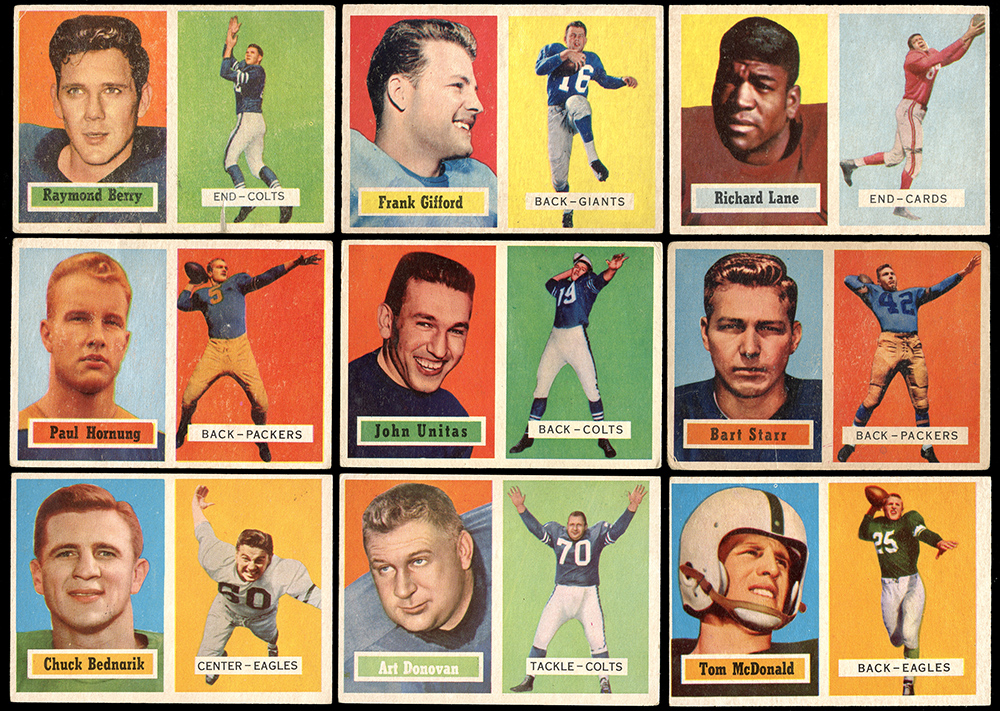 Lot Detail Topps Football Complete Set