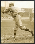 Spectacular Babe Ruth Rookie-Era Type I Original News Photo (Underwood and Underwood) in Red Sox Uniform