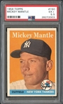 1958 Topps #150 Mickey Mantle PSA 5.5 EX+