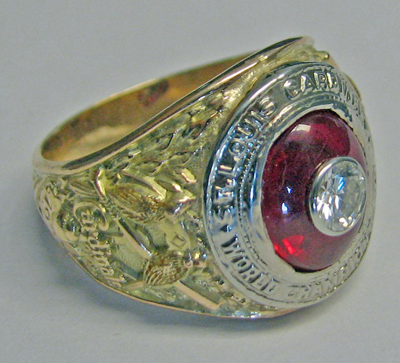 Lot Detail - Spectacular Jim Bottomley 1931 St. Louis Cardinals World Series Championship Ring