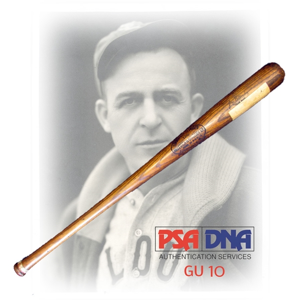 Jim Bottomley Professional Model H&B Bat Game-Used Bat 1926 World Series PSA/DNA GU 10 