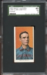 1909-11 T206 Sweet Caporal 150/649 Clark Griffith Portrait SGC 40 VG 3